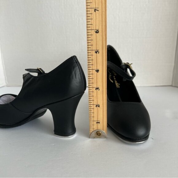 Capezio - Women's Manhattan Xtreme Tap Shoes - Black. Size: 4W. NIB. (1839) - Picture 14 of 16